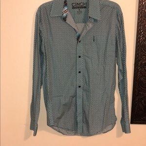 Cinch Button Up Long Sleeve